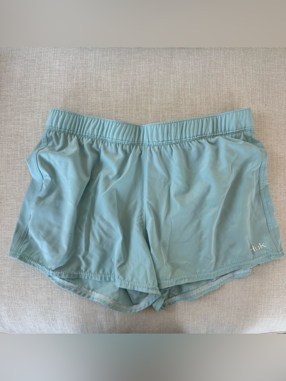 Huk Mint Green Performance Shorts